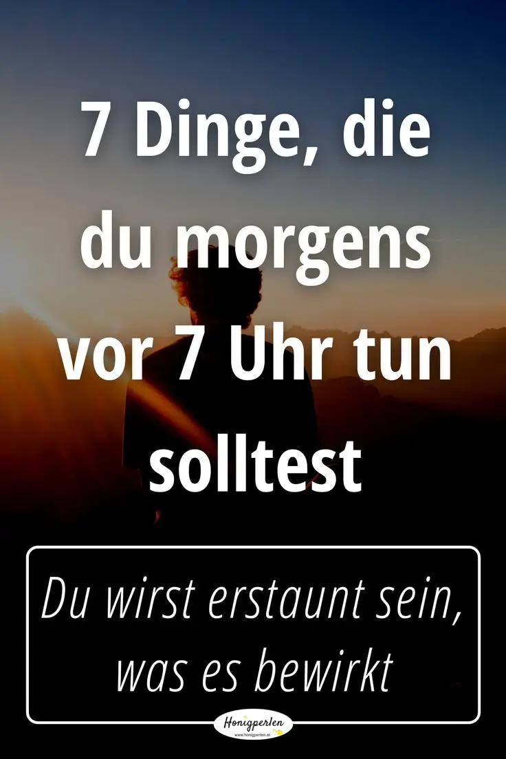 Der Zauber der Morgenroutine