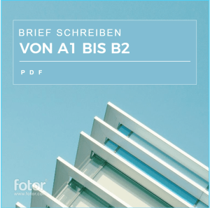 Deutsch Üben briefe mails und co