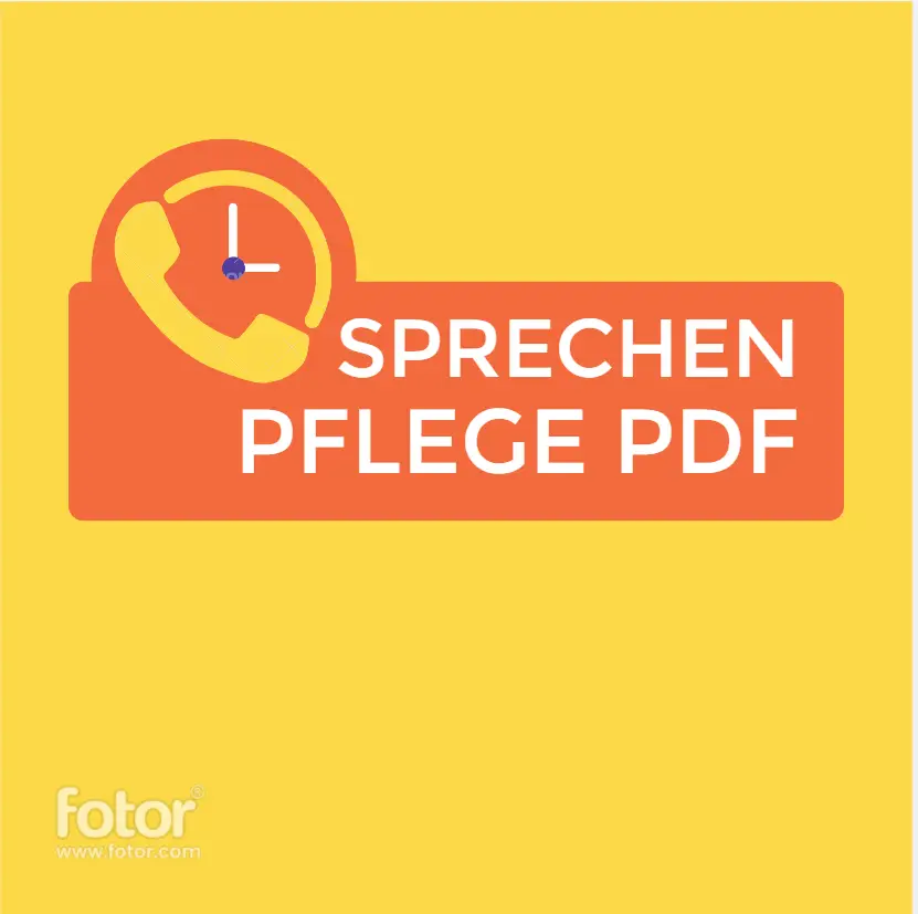 Sprechen Pflege PDF