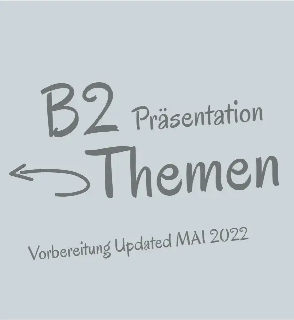 B2 Präsentation Themen Update ( PDF )