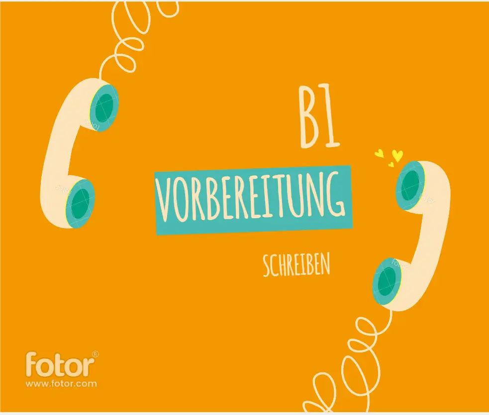Vorbereitung B1 schreiben Komplet