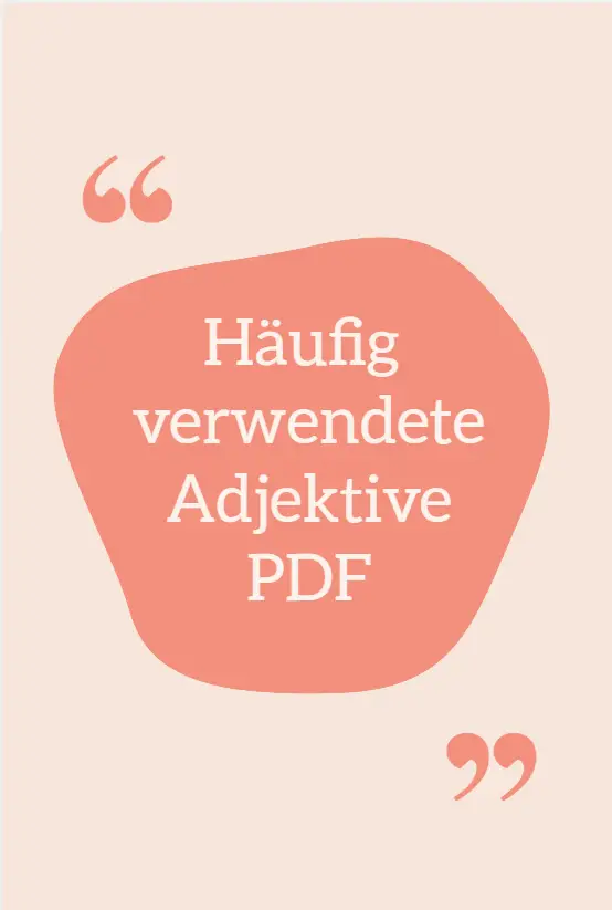 Häufige verwendete Adjektive PDF