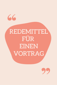 Redemittel für einen Vortrag ( PDF )