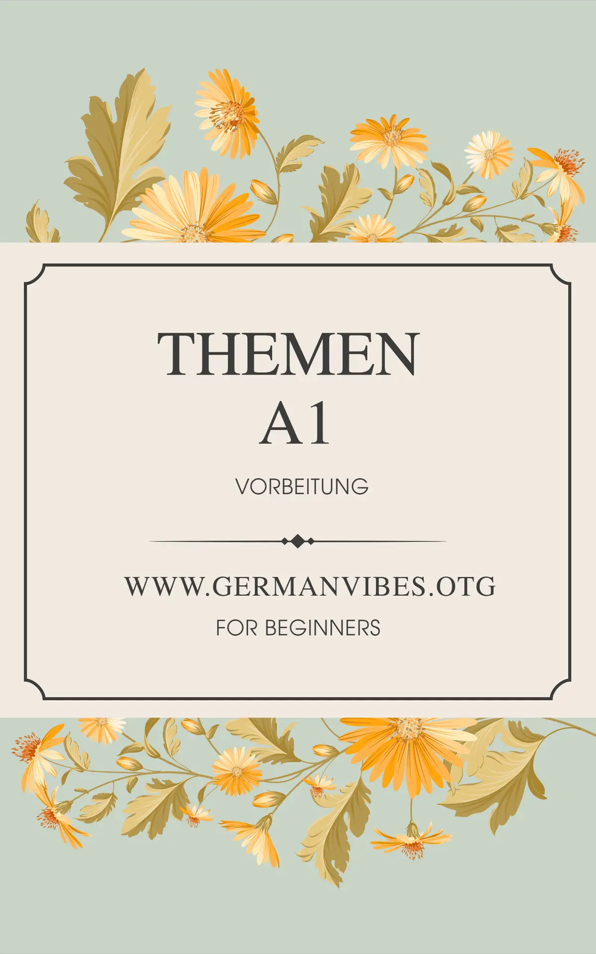 Themen A1 Vorbereitung PDF