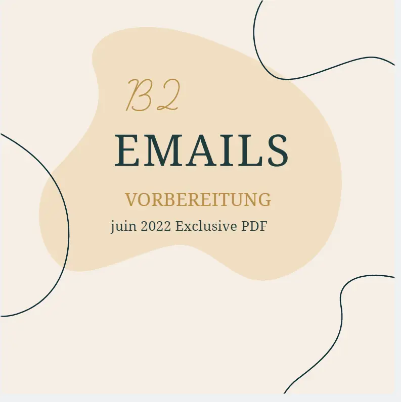 E-Mails B2 vorbereitung ( PDF)