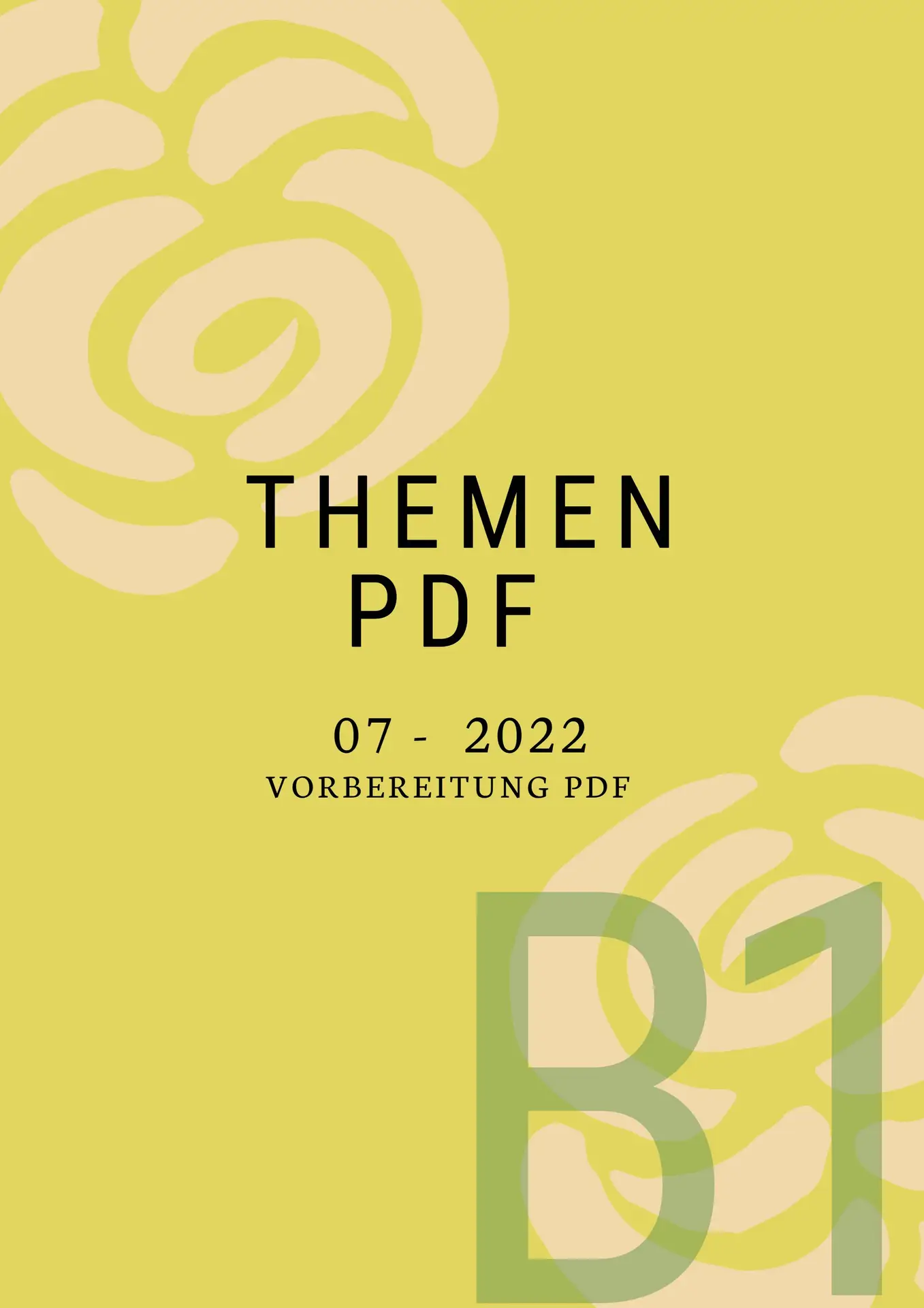 Themen PDF Vorbereitung