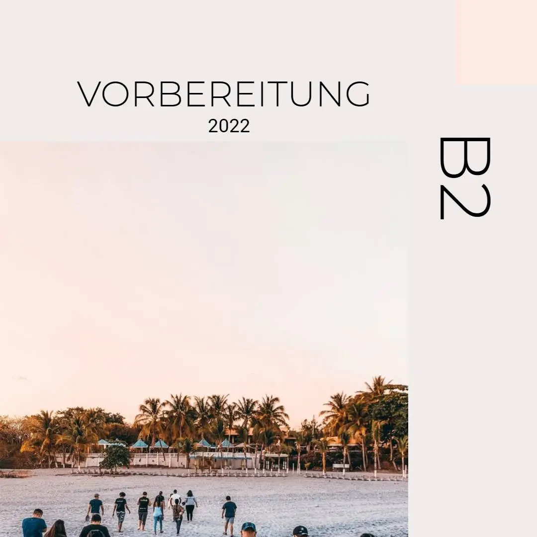 Vorbereitung B2 Gemischt (PDF)