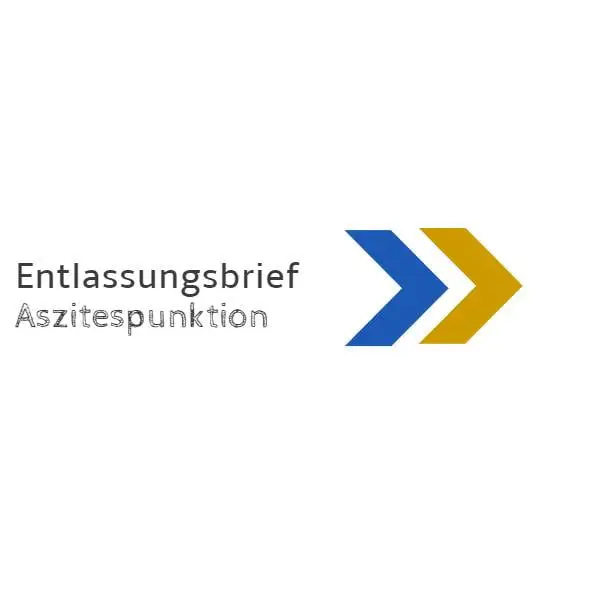Entlassungsbrief Aszitespunktion Innere Medizin – Für Assistenzarzt