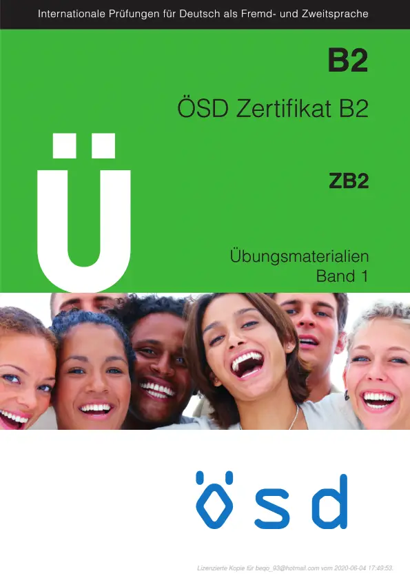 ÖSD Zertifikat B2 Übungsmaterialien Band