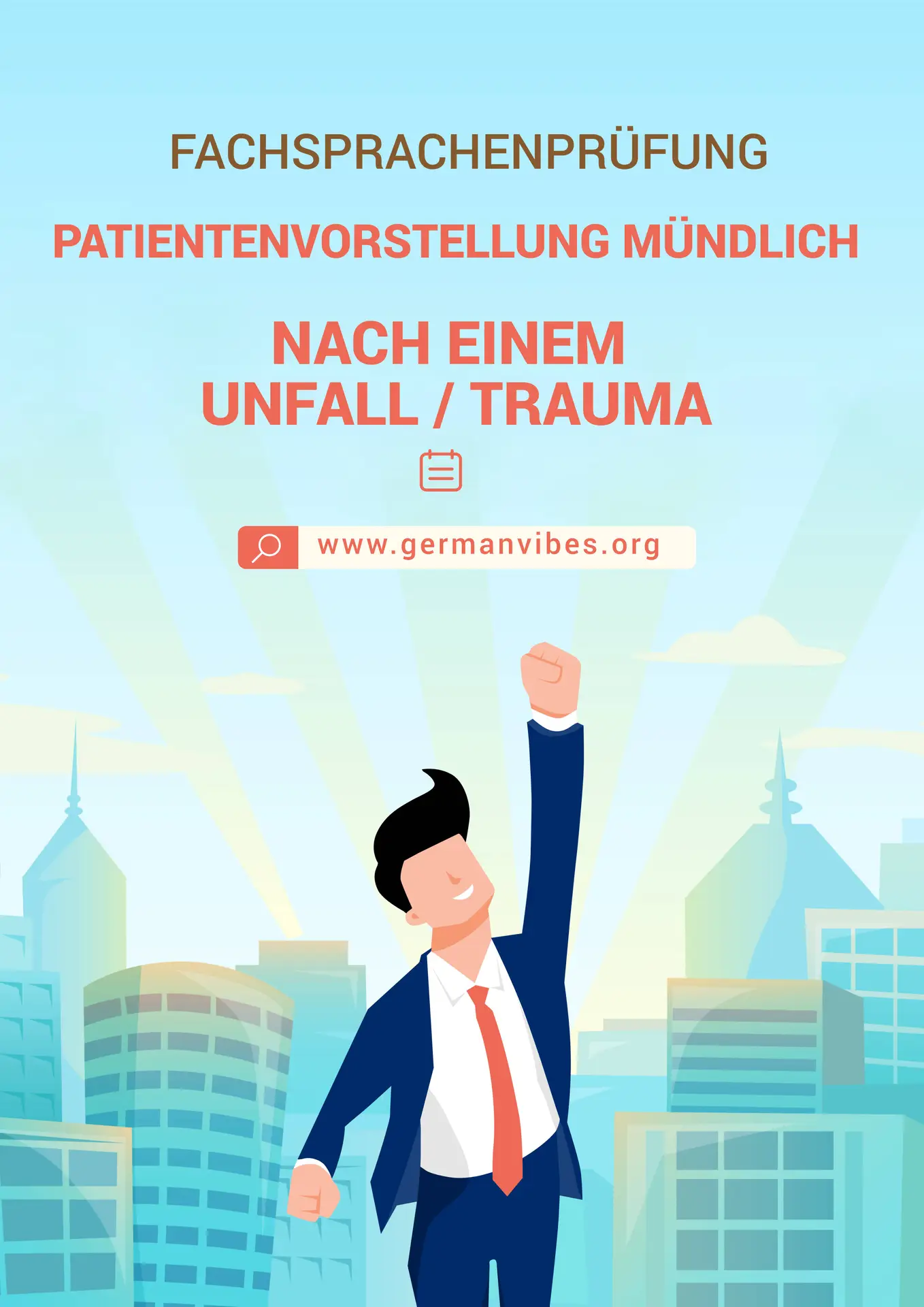 Patientenvorstellung mündlich nach einem Unfall / Trauma