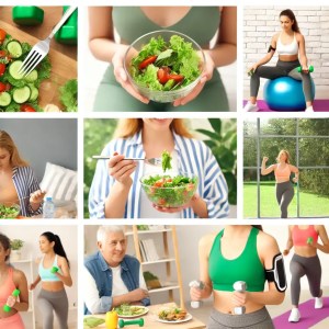 Übergewicht und Abnehmen Themen B1-B2