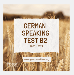 German-Speaking Test Level B2