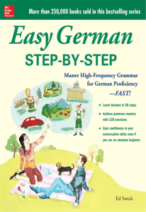 Easy German Step By Step Book [ PDF ]